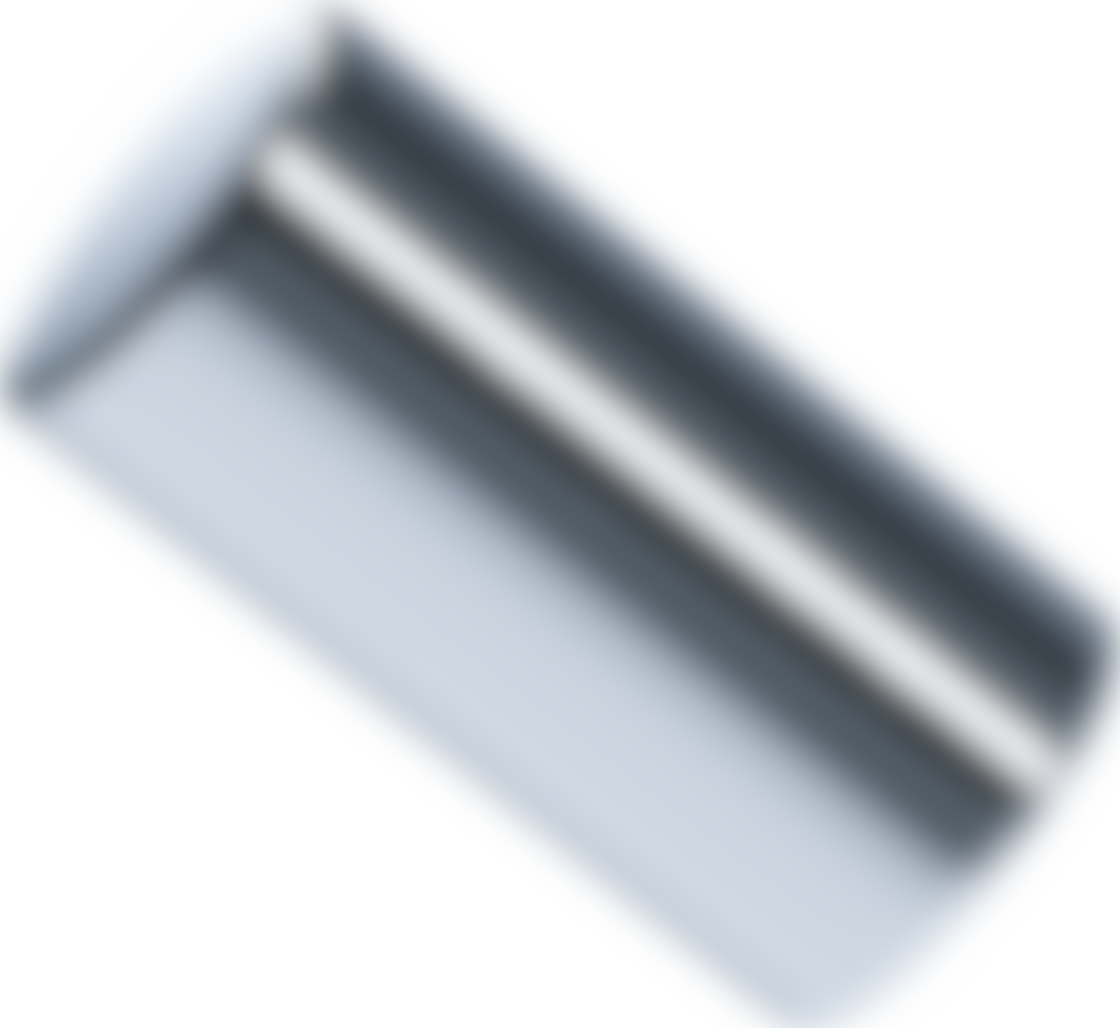 3D Chrome Shape CylinderBlob
